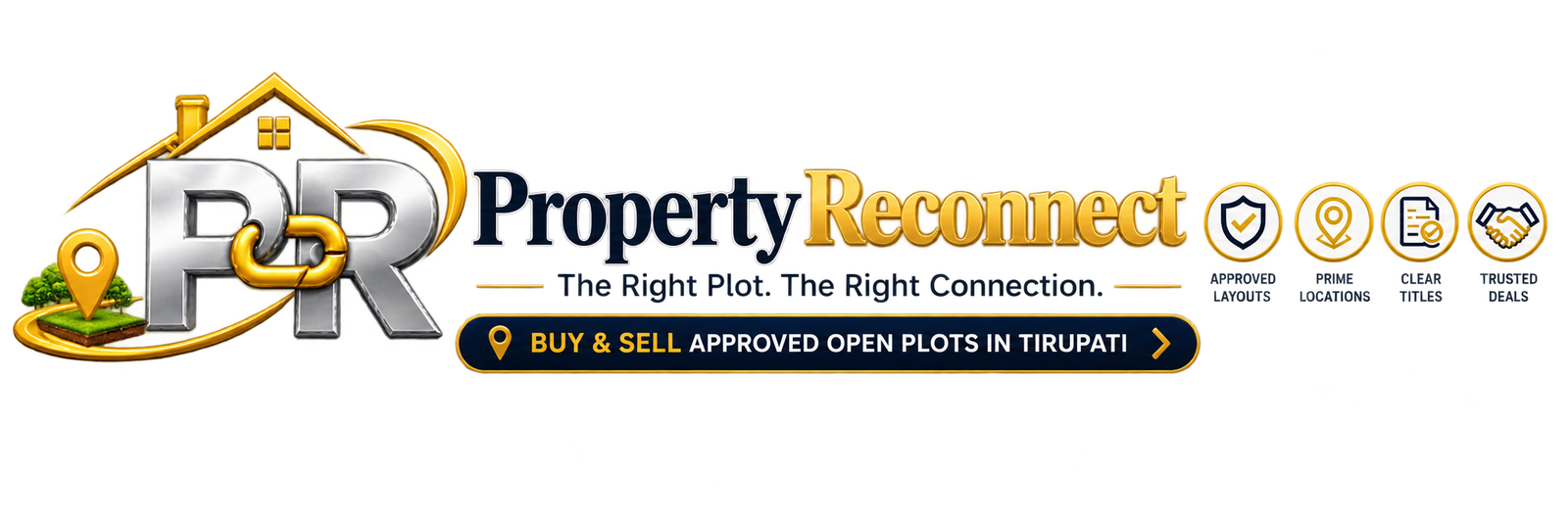 Property Reconnect — Buy and Sell Approved Open Plots in Tirupati